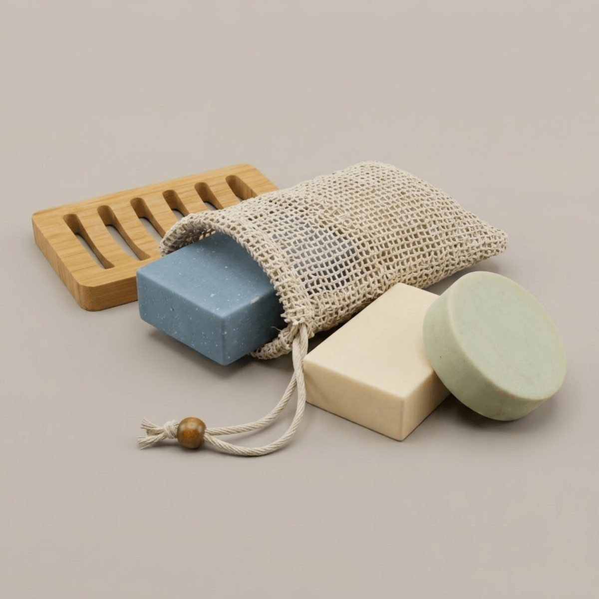 3-Bar Soap Bundle + Free Saver Bag - Reroot Organics