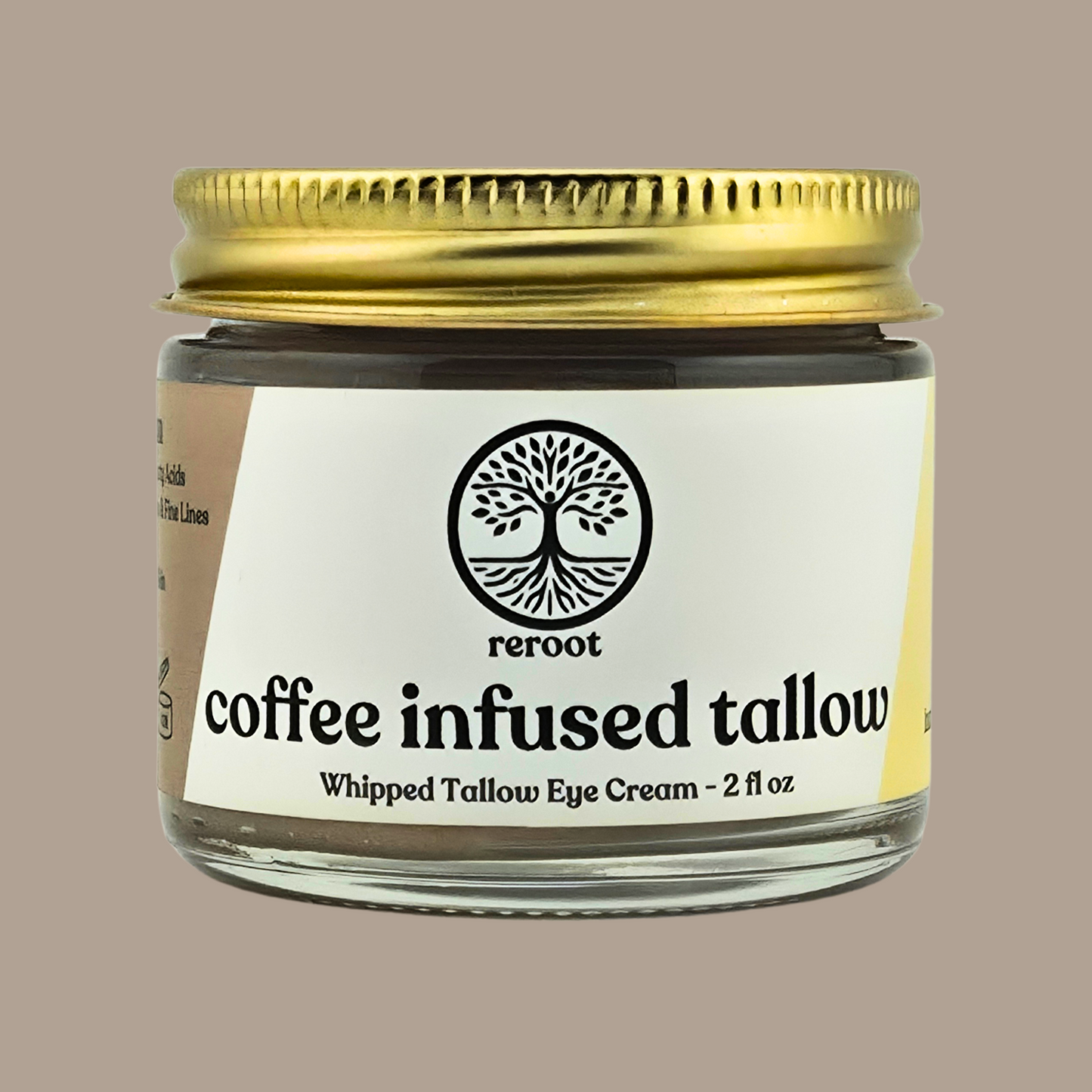 Coffee Infused Tallow Eye Cream