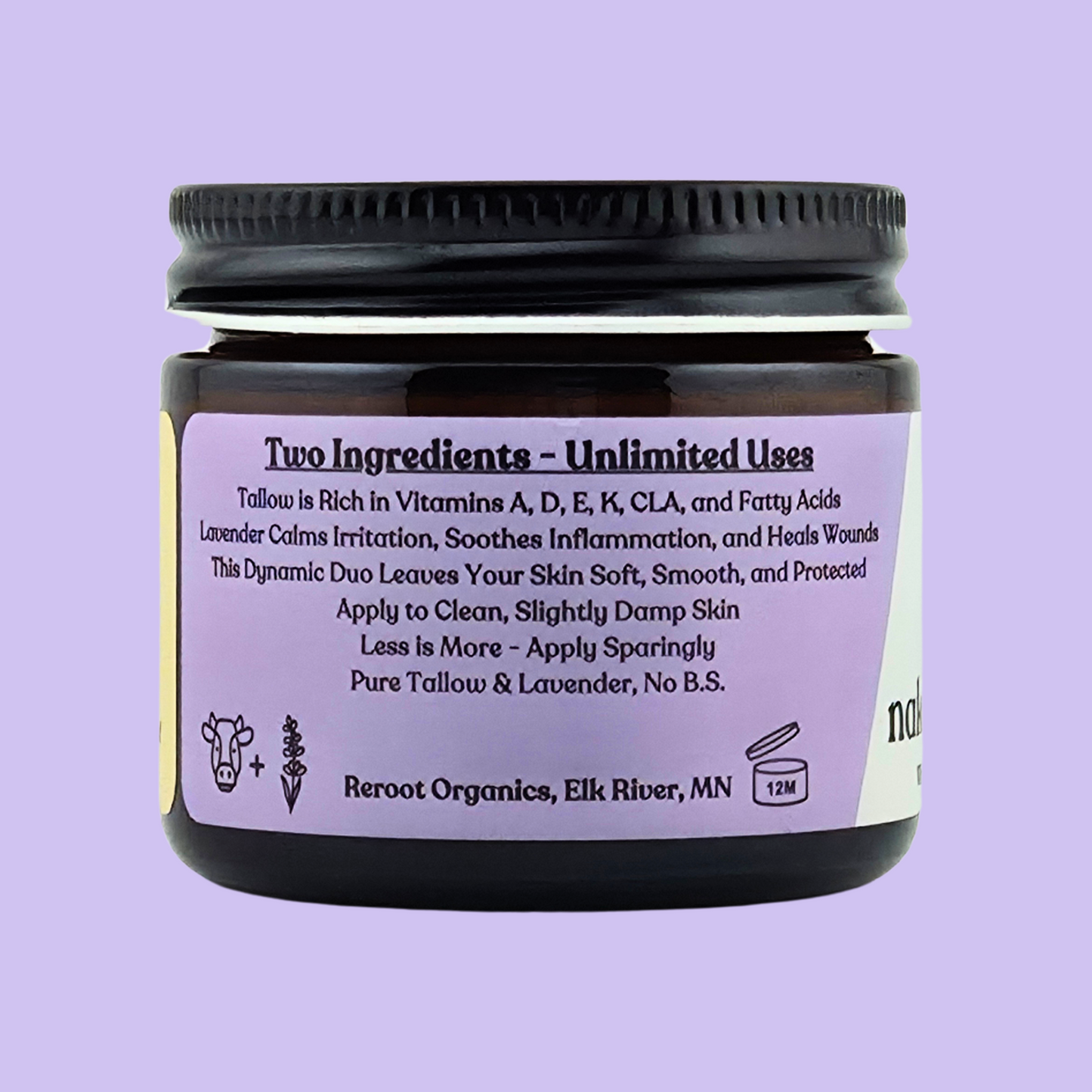 Lavender Naked Tallow Balm