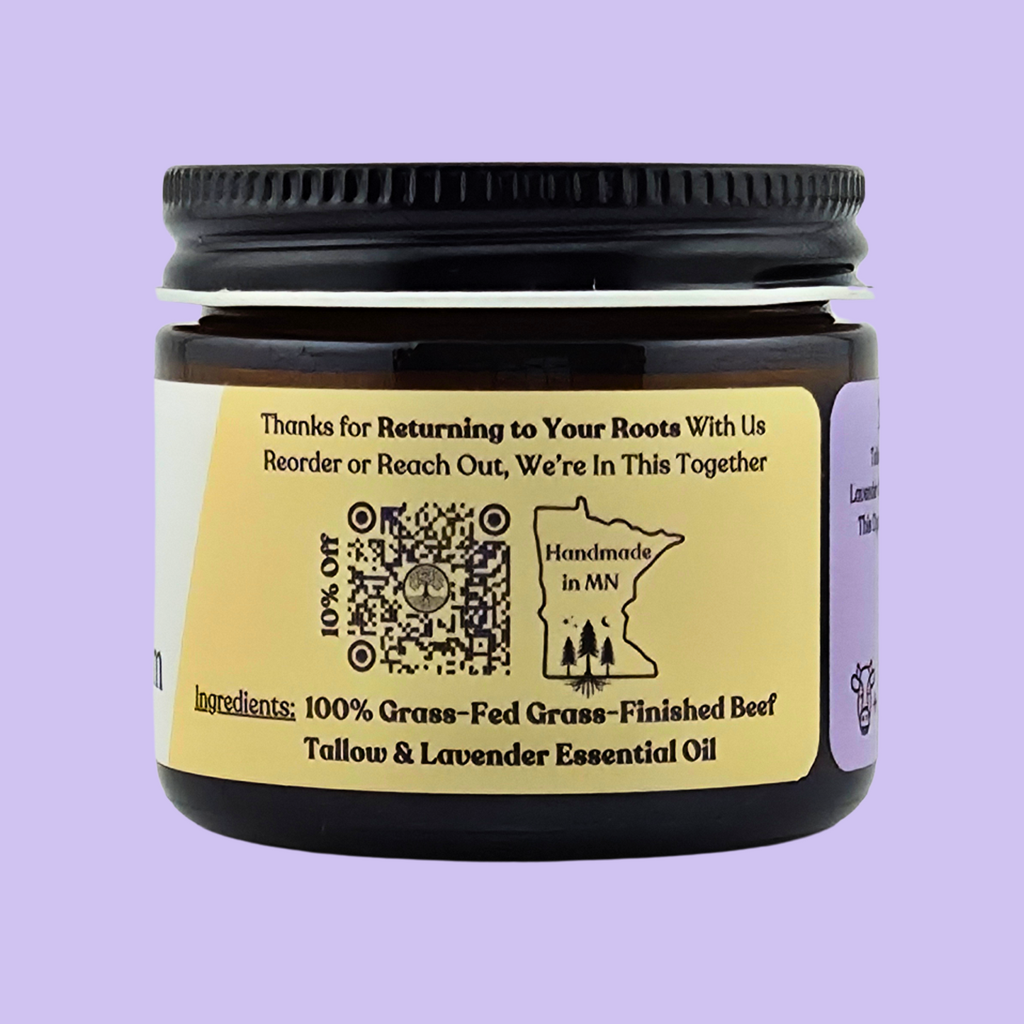 Lavender Naked Tallow Balm