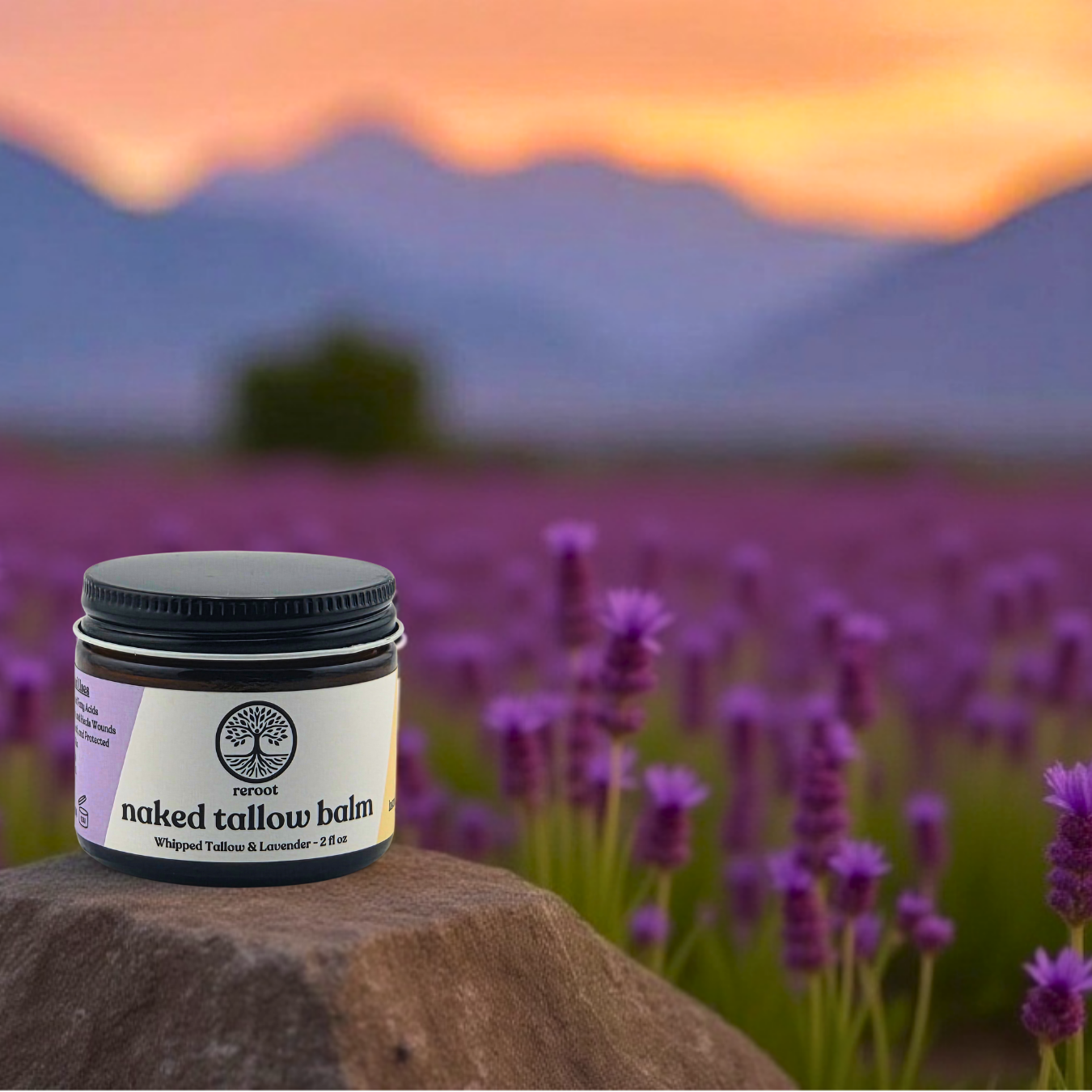 Lavender Naked Tallow Balm