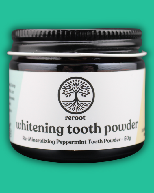 Tooth Powder - 100% Natural - Whitening & Remineralizing Tooth Powder