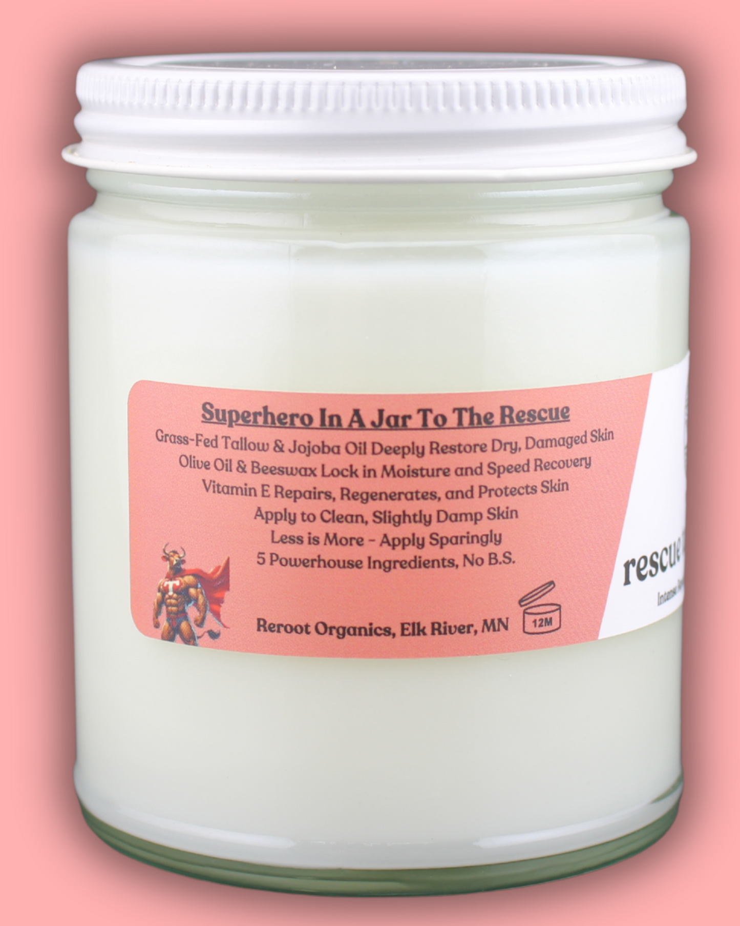 Rescue Tallow Balm – 5 Powerful Ingredients - Intense Repair for Dry & Damaged Skin