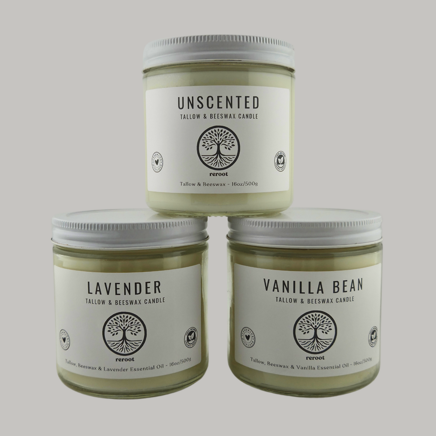 Tallow & Beeswax Candle