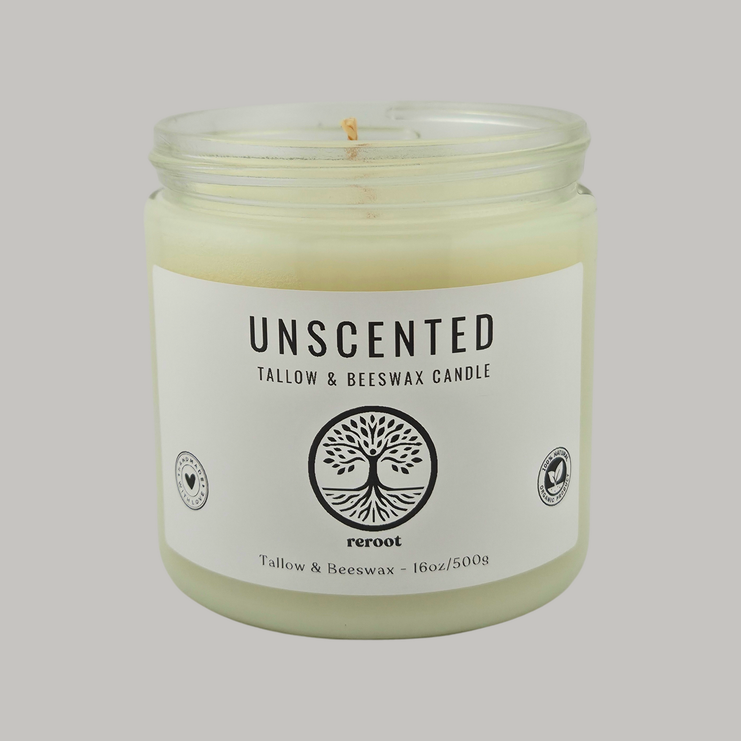Tallow & Beeswax Candle