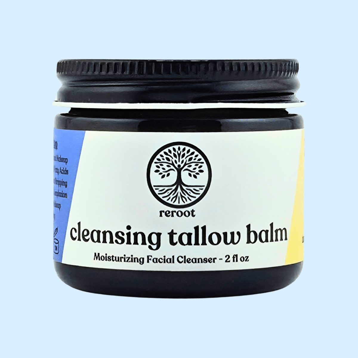 Cleansing Tallow Balm - Deep Clean & Nourish In One Step - Reroot Organics