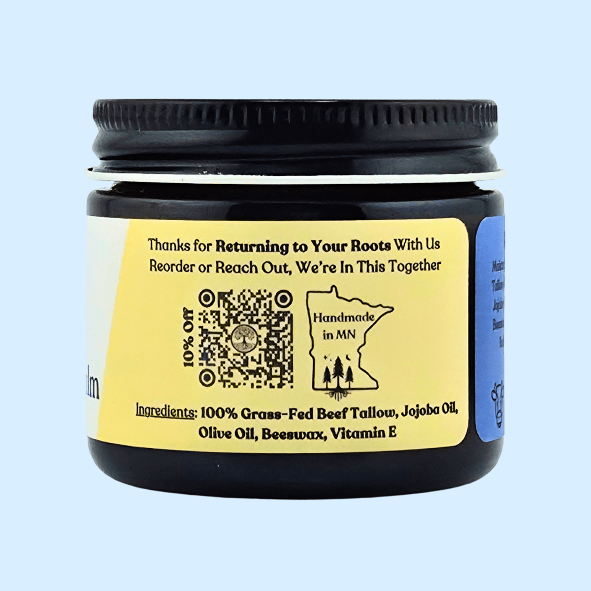 Cleansing Tallow Balm - Deep Clean & Nourish In One Step - Reroot Organics