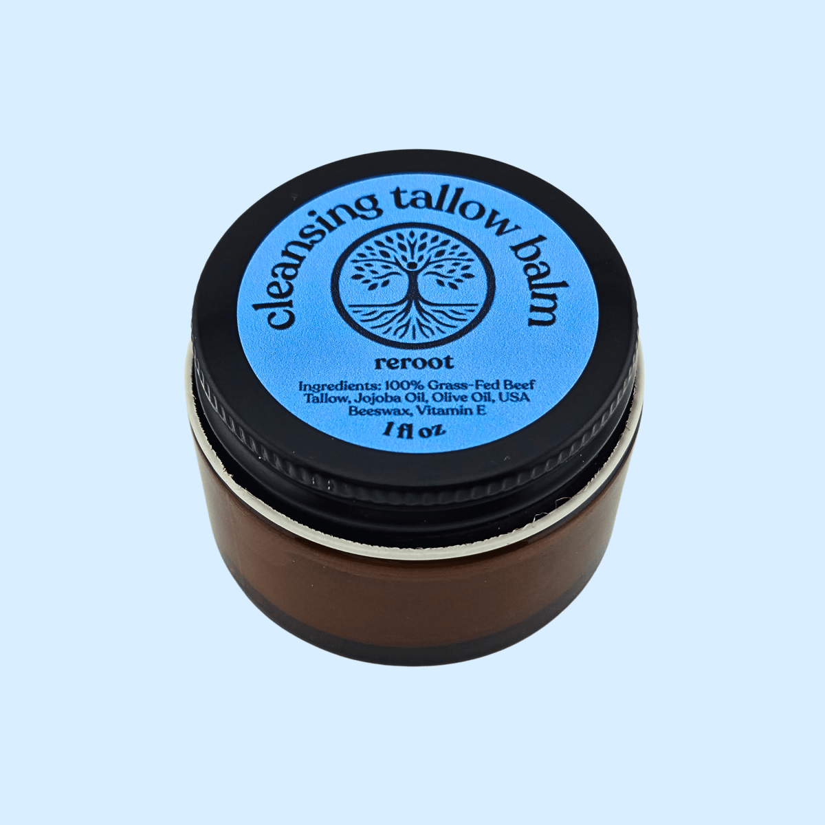 Cleansing Tallow Balm - Deep Clean & Nourish In One Step - Reroot Organics