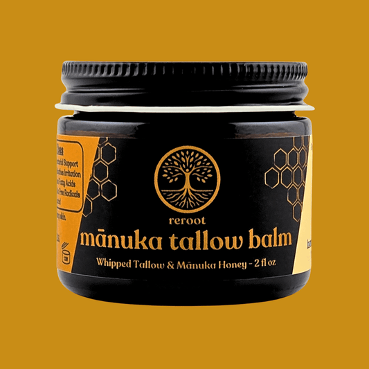 Mānuka Honey Tallow Balm - Reroot Organics