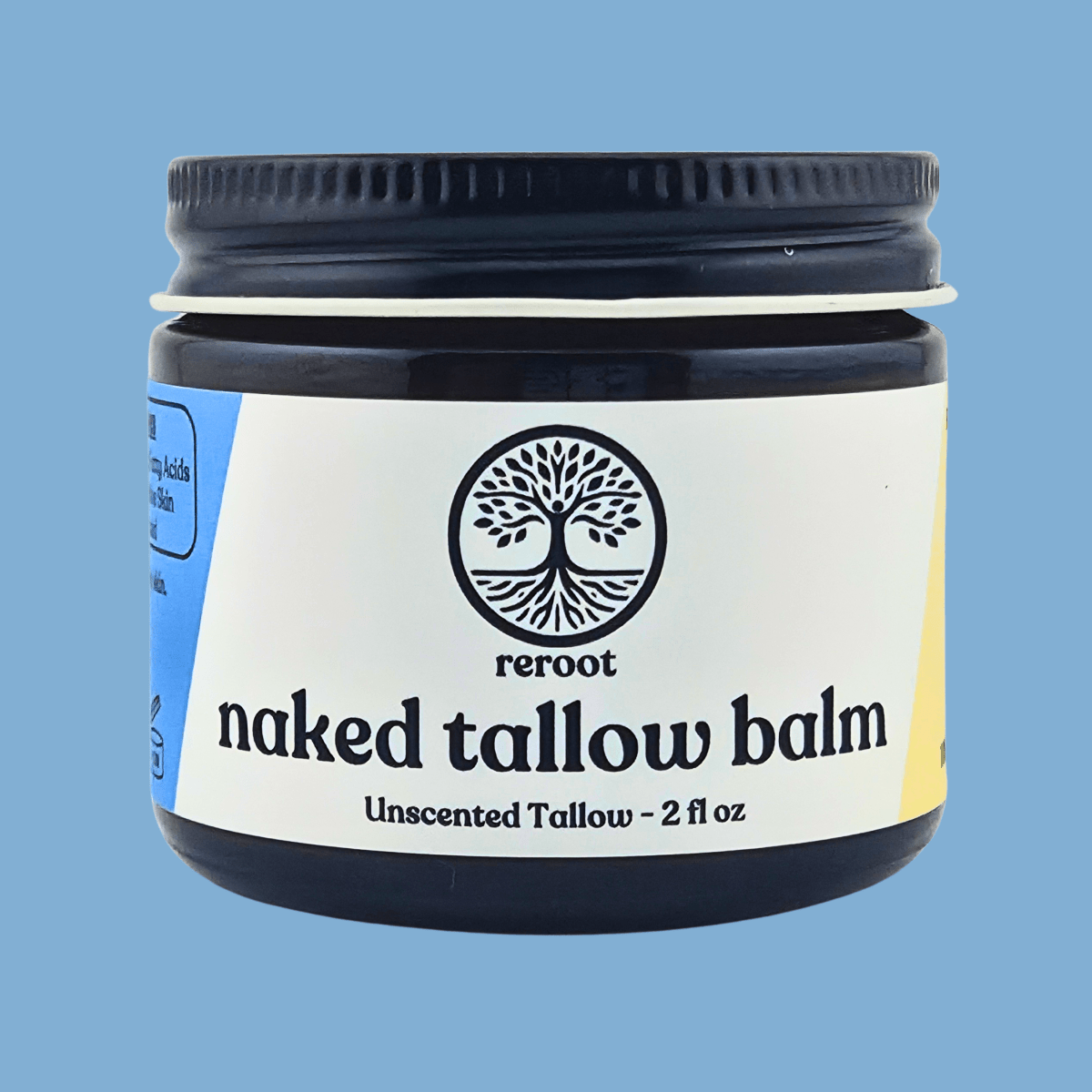 Naked Tallow Balm - Unscented - Reroot Organics