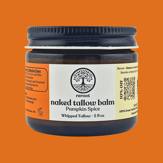 Pumpkin Spice Tallow Balm - Reroot Organics