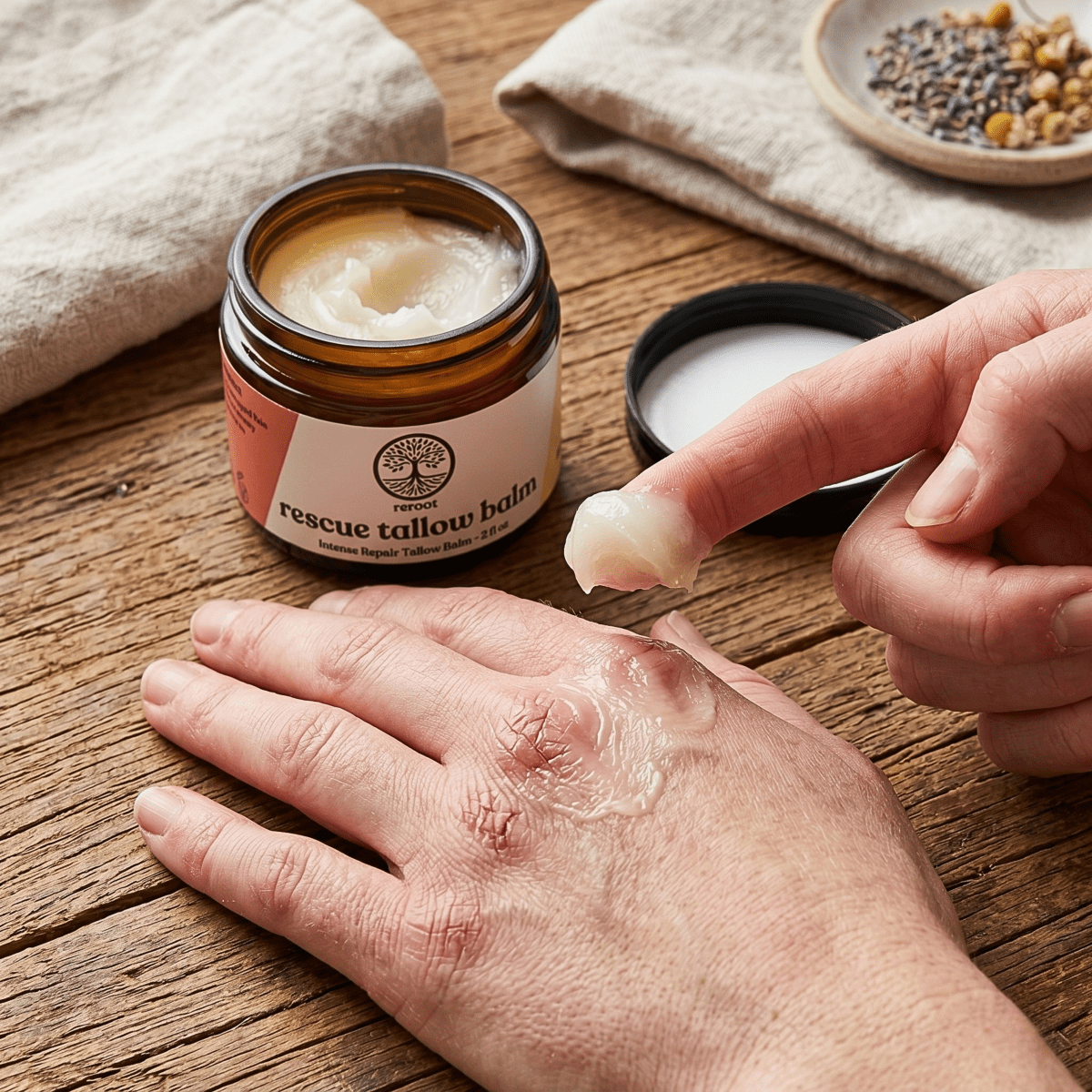 Rescue Tallow Balm - Reroot Organics