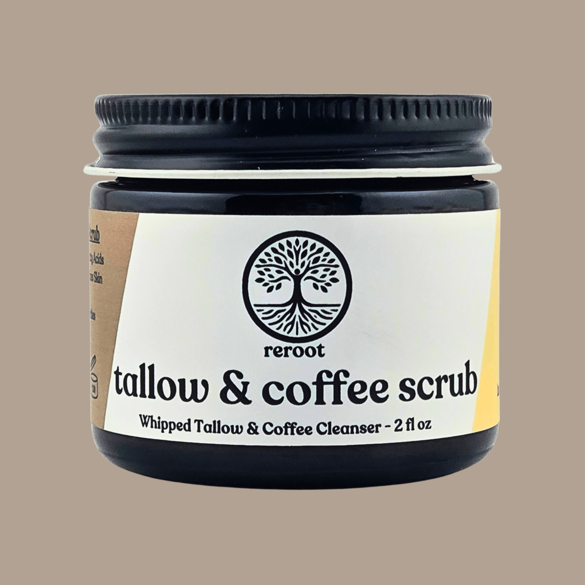 Tallow & Coffee Scrub - Reroot Organics