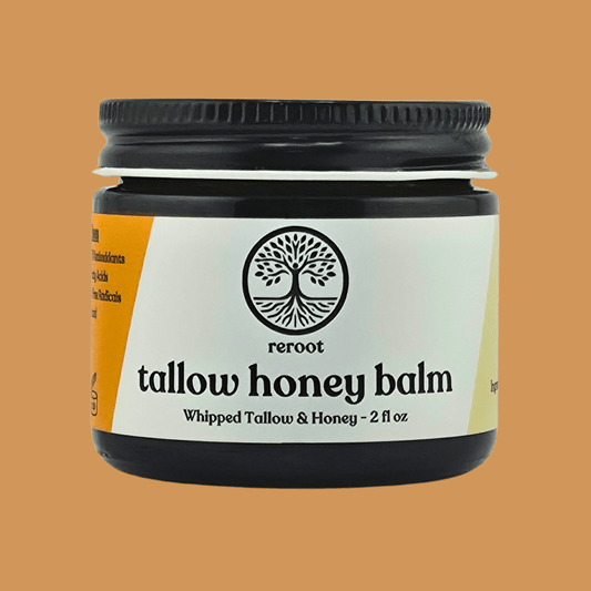 Tallow Honey Balm - Reroot Organics