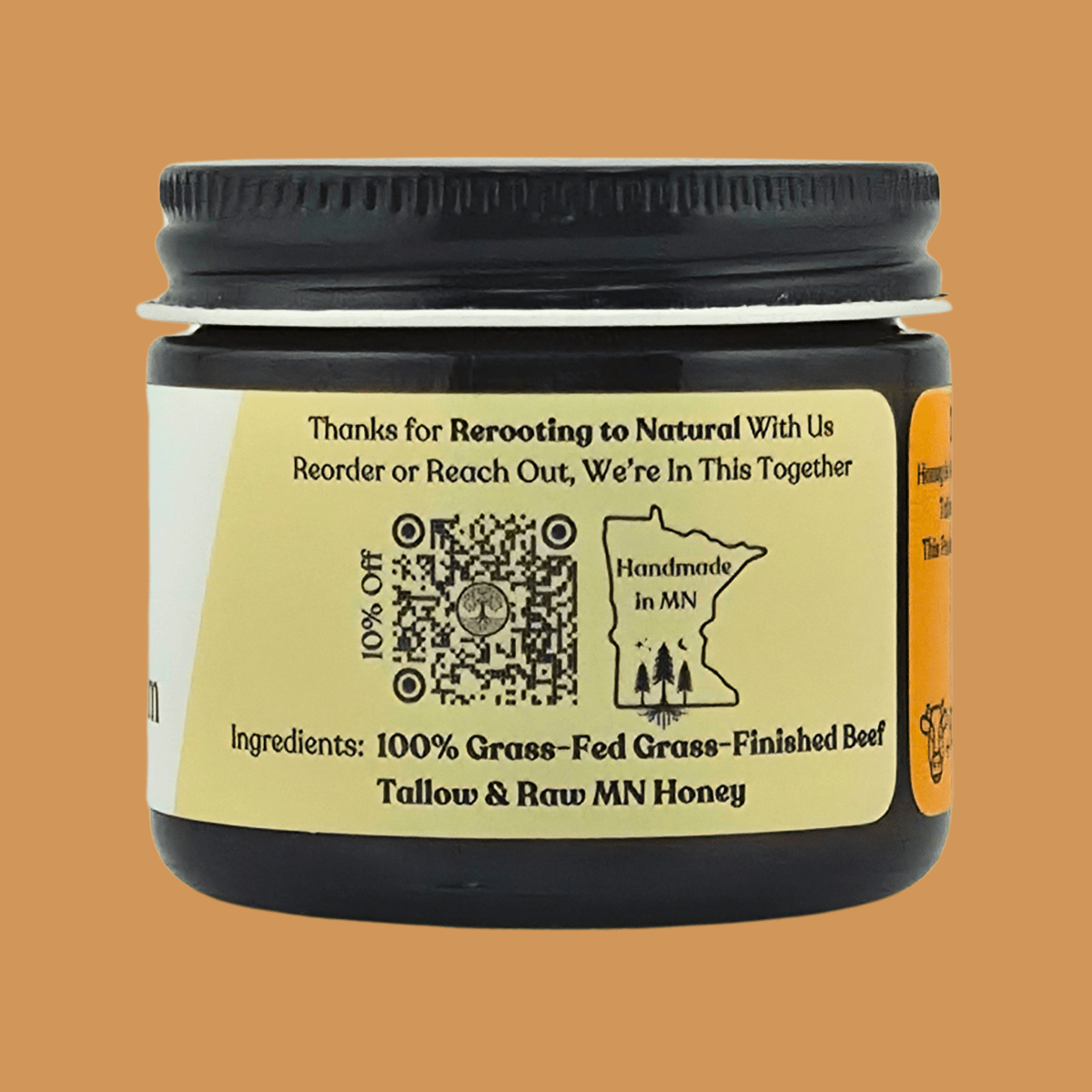 Tallow Honey Balm - Reroot Organics