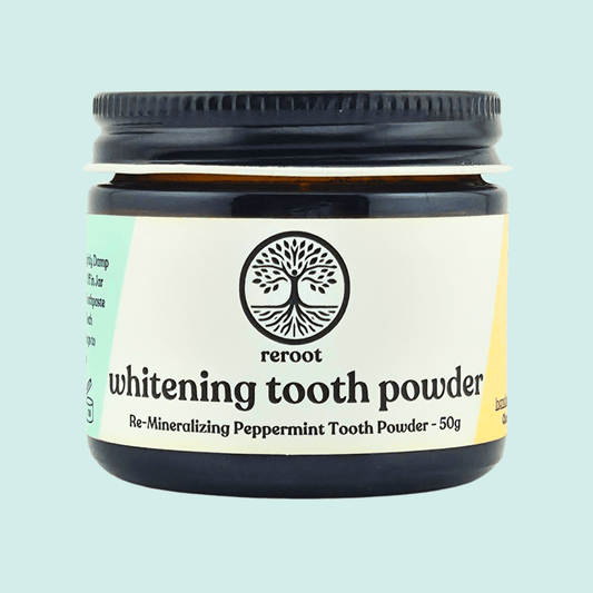 Whitening Tooth Powder - Reroot Organics